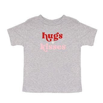 Hugs And Kisses Youth Short Sleeve Graphic Tee