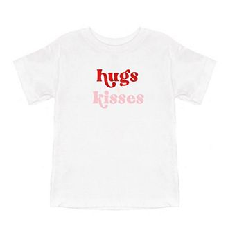 Hugs And Kisses Youth Short Sleeve Graphic Tee