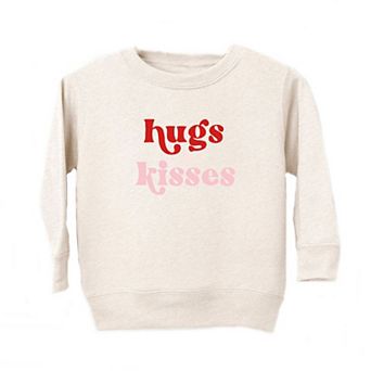 Hugs And Kisses Youth Ultra-Soft Graphic Sweatshirt