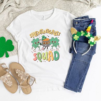 Shenanigans Squad Youth Short Sleeve Graphic Tee