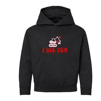 I Dig You Youth Graphic Hoodie