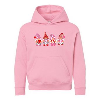 Love Gnomes Youth Graphic Hoodie