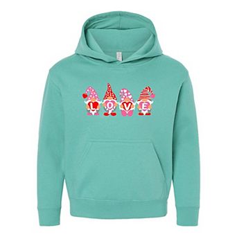 Love Gnomes Youth Graphic Hoodie