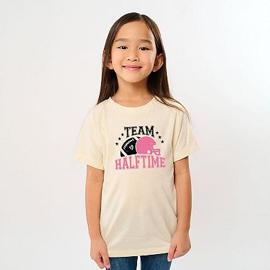 Team Halftime Distressed Toddler Short Sleeve Graphic Tee