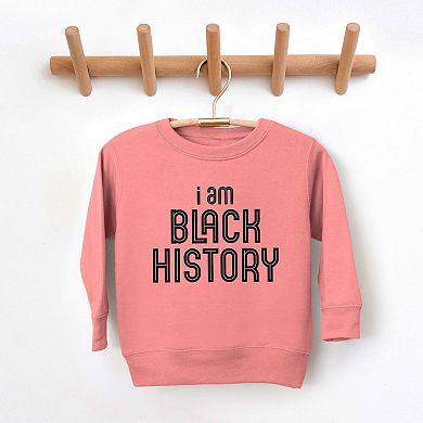 I Am Black History Youth Ultra-Soft Graphic Sweatshirt