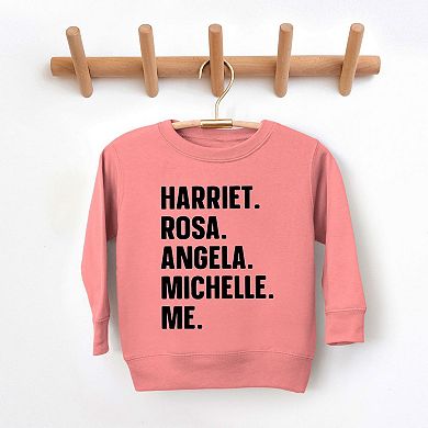Harriet, Rosa, Angela, Michelle, Me Youth Ultra-Soft Graphic Sweatshirt