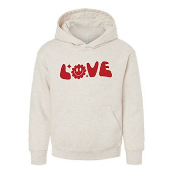 Love Flower Youth Graphic Hoodie
