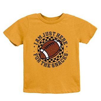 I Am Just Here For The Snacks Youth Short Sleeve Graphic Tee