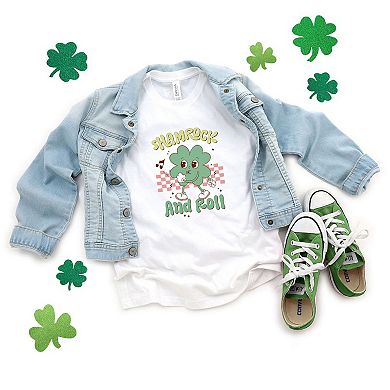 Shamrock And Roll Youth Short Sleeve Graphic Tee