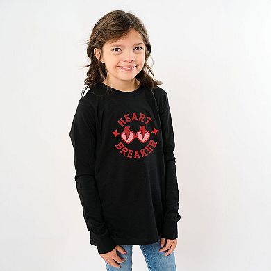 Heart Breaker Sunglasses Youth Long Sleeve Graphic Tee