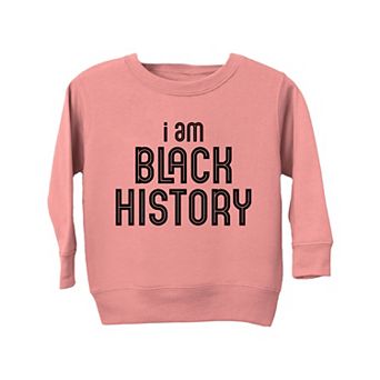 I Am Black History Youth Ultra-Soft Graphic Sweatshirt
