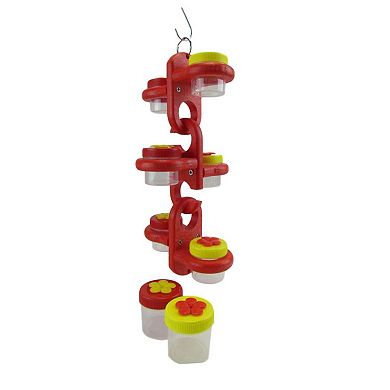 Nectar DOTS Link DOTS 3 Piece Set Hanging Hummingbird Feeders - 12 Ounce