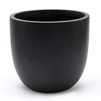 LuxenHome Round Tapered Medium Indoor/Outdoor Planter