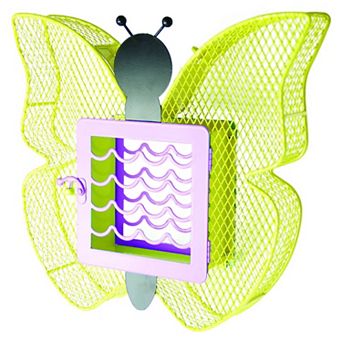 Heath Butterfly Suet 'n Seed Bird Feeder for Suet Cakes and Sunflower Seeds