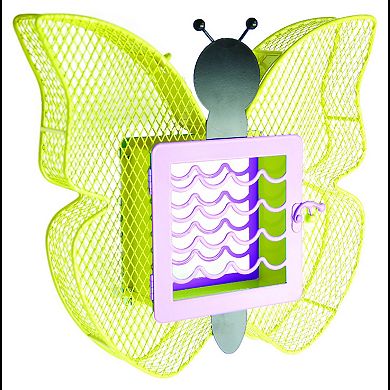 Heath Butterfly Suet 'n Seed Bird Feeder for Suet Cakes and Sunflower Seeds