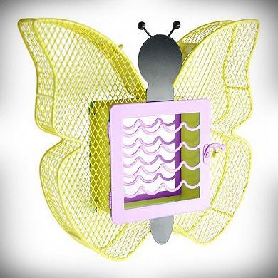 Heath Butterfly Suet 'n Seed Bird Feeder for Suet Cakes and Sunflower Seeds