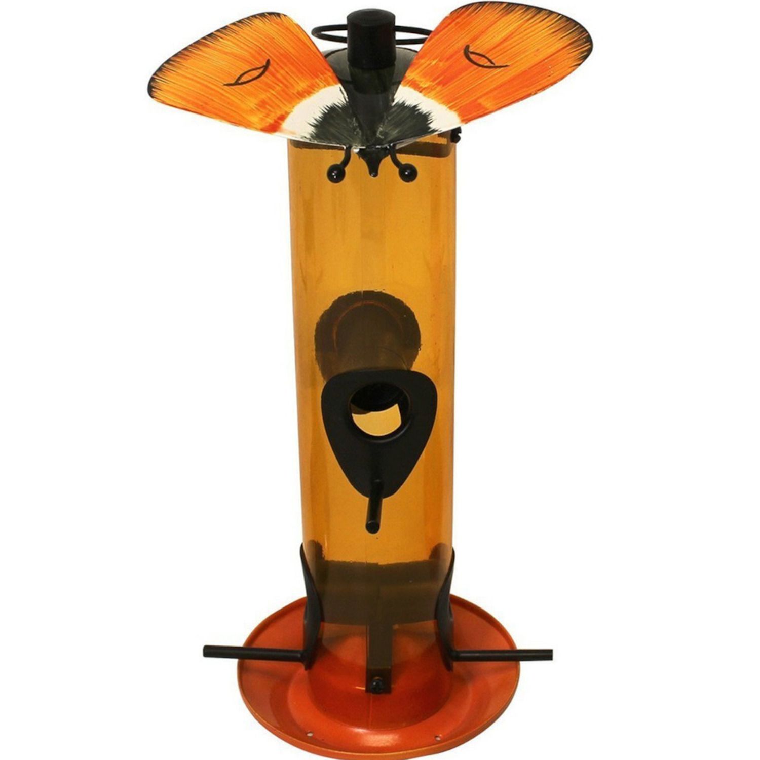 Heath Outdoor Gossamer Butterfly Vogelfutterstation Rosa - Mit 4 Sitzstangen, Für Bis Zu 1 Pfund Samen