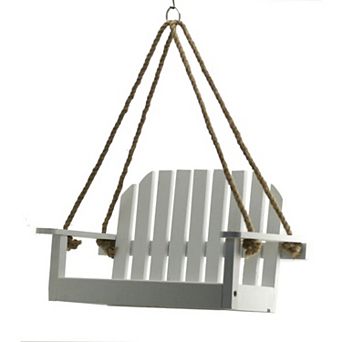 Woodlink Rustic Farmhouse Platform Swing Bird Feeder
