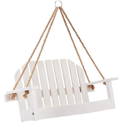 Woodlink Rustic Farmhouse Platform Swing Bird Feeder