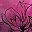 Berry Tie Dye Floral