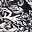 Black Paisley Ikat