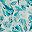 Turquoise Mixed Leaves