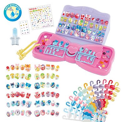 Aquabeads Nail Studio Craft Kit with 60+ Designs to Explore