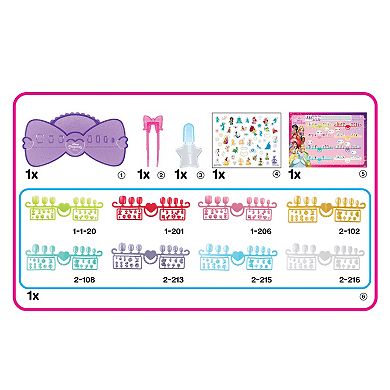 Aquabeads Disney Princess Nail Studio 40+ Designs Craft Kit