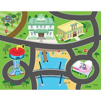 TCG Toys Imaginmat: Deluxe Paw Patrol 30.5" x 20.5" Floor Playmat & Toy Car