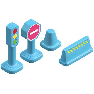 TCG Toys Imaginmat: Deluxe Peppa Pig 30.5" x 20.5" Floor Playmat & Toy Car