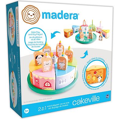TCG Toys Madera Wood: Cakeville Playset