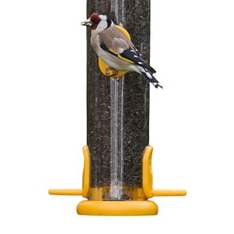 Jacobi Jayne 6 Port Ring Pull Nyjer Tube Bird Feeder