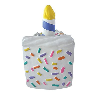 FOUFIT Birthday Cake Unisex Chew Toy - Case of 3 (6")