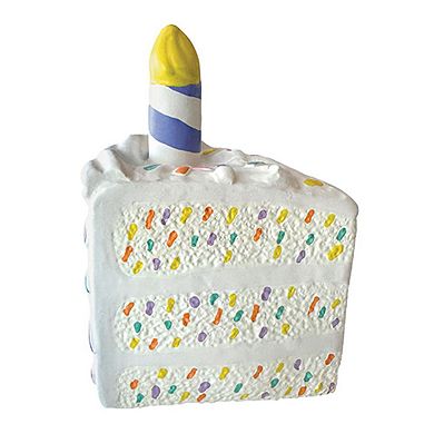 FOUFIT Birthday Cake Unisex Chew Toy - Case of 3 (6")