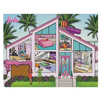 TCG Toys Imaginmat: Jumbo Barbie Dream House 47" x 61" Floor Playmat & 2 Dog Friends