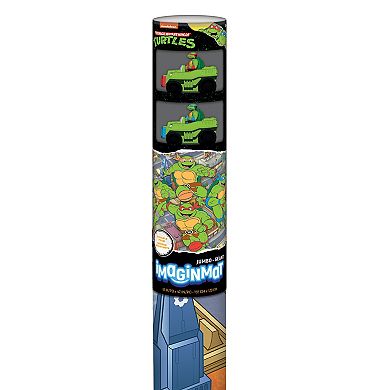 TCG Toys Imaginmat: Jumbo TMNT 47 x 61" Floor Playmat & 2 Toy Cars