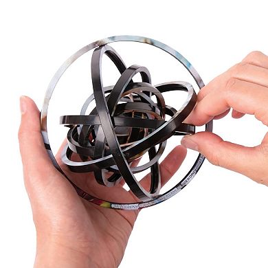 TCG Toys Spin Flip Puzzle: Abstract 2L- 14 Rings Double-Sided Puzzle