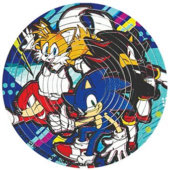 TCG Toys Spin Flip Puzzle Sonic Speed 12 Rings 2-In-1 Double-Sided Puzzle