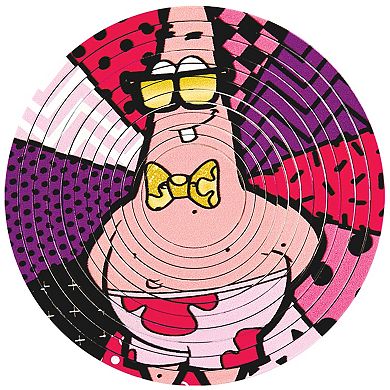 TCG Toys Spin Flip Puzzle: Spongebob & Patrick 12 Rings 2-In-1 Double-Sided Puzzle
