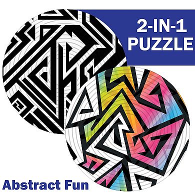TCG Toys Spin Flip: Puzzle Abstract Fun 14 Rings 2-In-1 Double-Sided Puzzle