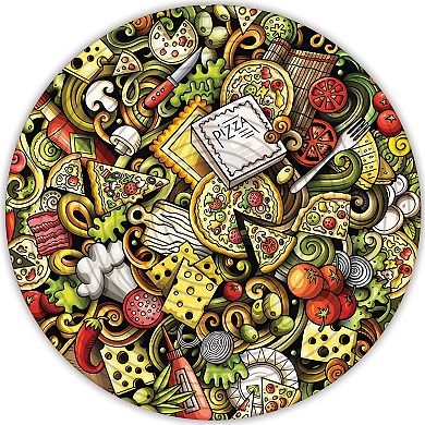 TCG Toys Spin Flip: Puzzle Ice Cream & Pizza 14 Rings 2-In-1 Double-Sided Puzzle