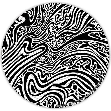 TCG Toys Spin Flip Puzzle: Hypnotic 2L- 14 Rings 2-In-1 Double-Sided Puzzle