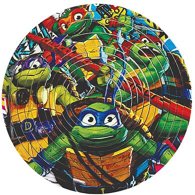 TCG Toys Spin Flip Puzzle: TMNT Turtle Power 12 Rings - 2-In-1 Double-Sided Puzzle