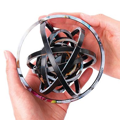TCG Toys Spin Flip Puzzle: Charles Fazzino 14 Rings 2-In-1 Double-Sided Puzzle