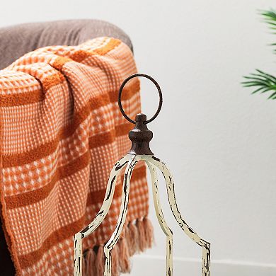 Glitzhome 22.00"H Large Farmhouse Metal Lantern