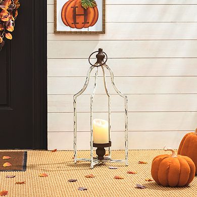 Glitzhome 22.00"H Large Farmhouse Metal Lantern