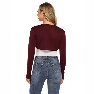 Women's Casual Knitted Open Front Sweater Long Sleeve Cardigan