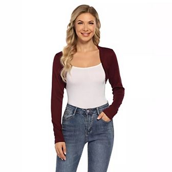Women's Casual Knitted Open Front Sweater Long Sleeve Cardigan