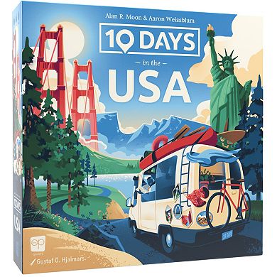 USAopoly: 10 Days in The USA Game
