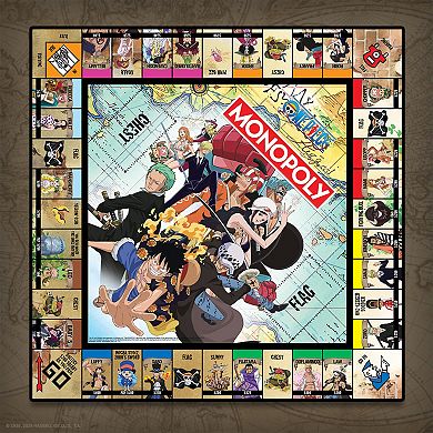 USAopoly Monopoly One Piece Game